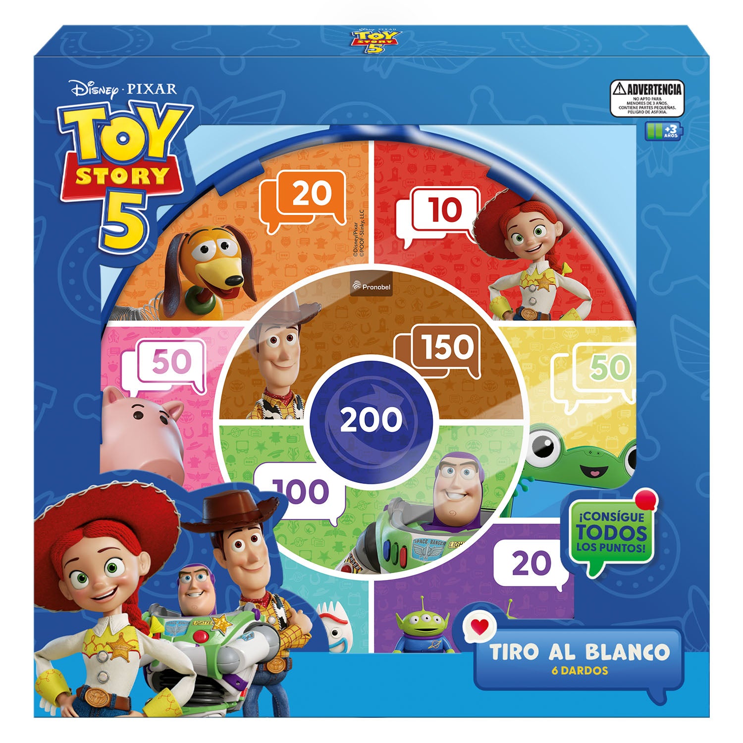 Juego Tiro al Blanco 7 Piezas Toy Story | Disney